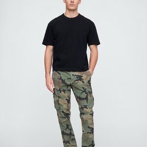 Gap green camo cargo pants
